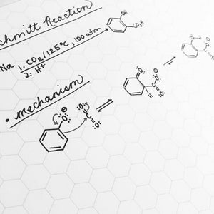 Organic Chemistry Hexagon Notepad
