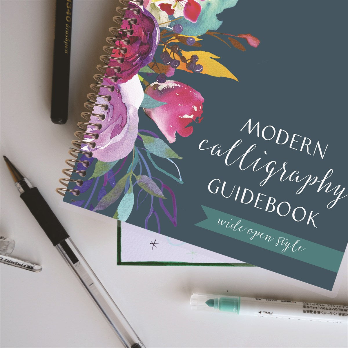 Advanced Modern Calligraphy Practice Workbook DIY by À L'AISE