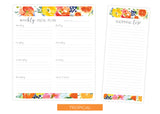 Meal Planning Pad with Shopping List