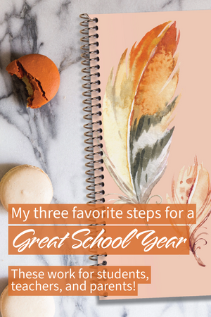 Three Things To Do To Have A Great School Year!