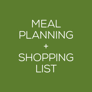 Meal Planning Pad with Shopping List
