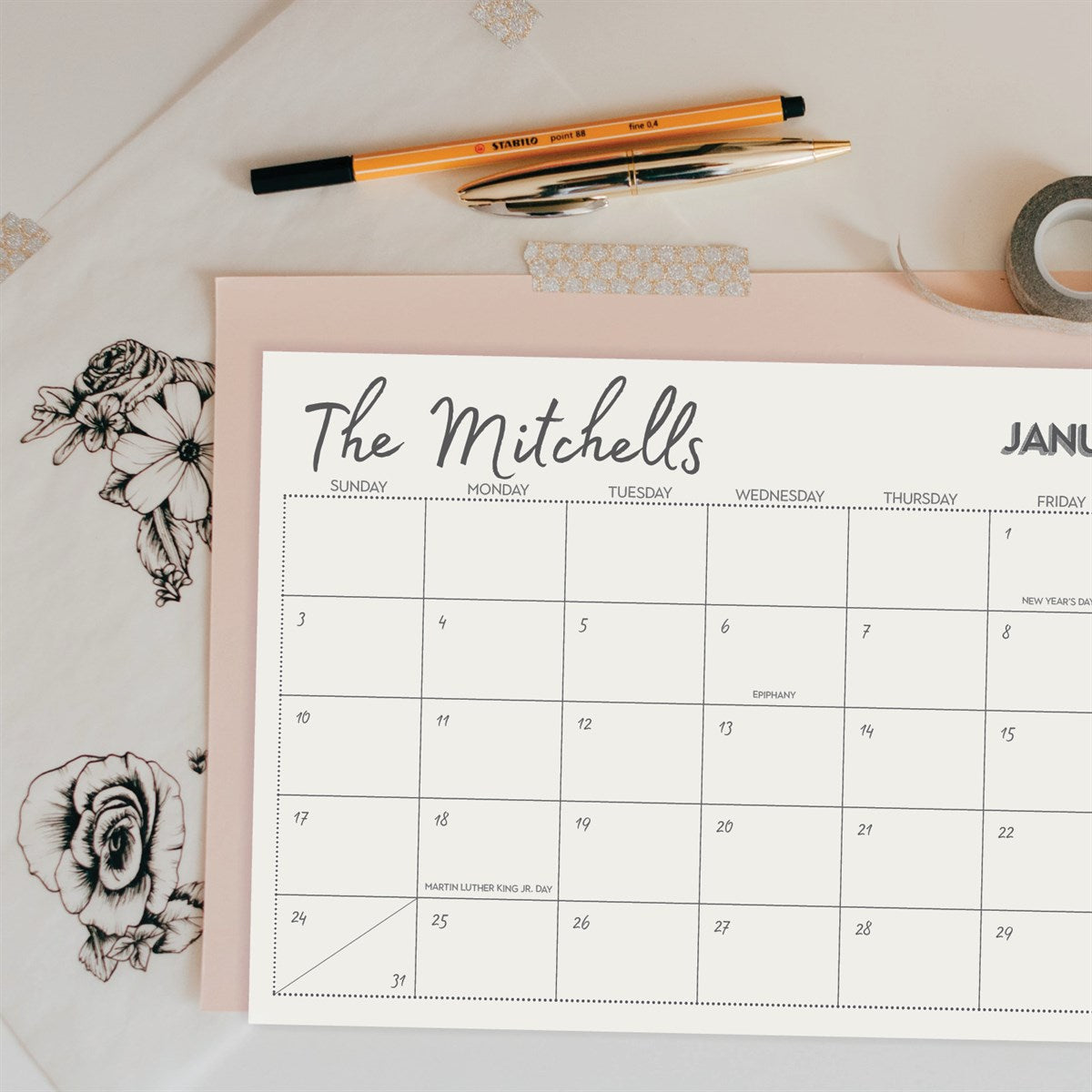 Desk Calendars – Practical Paper Company
