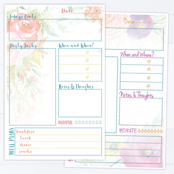 Daily Planner Desk Pad